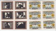 Deutschland / Rossla 6x50 Pfennig Scheine Deutschland / Rossla, 6x50 Pfennig Scheine -