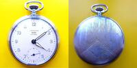 Deutschland, HERREN Taschenuhr, HERREN TASCHENUHR, Junghans-Astra, J 24, stoßgesichert, kl. Problem, ca. 1955, -