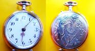 Schweiz, DAMEN Taschenuhr, DAMEN TASCHENUHR, Silber-0,800, Zylinderhemmung, gute Funktion, ca. 1915, -