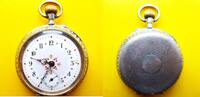 Schweiz, HERREN Taschenuhr, HERREN TASCHENUHR, Silber-0,800, diverse Schäden, Zylinder-gute Funkt.-ca. 1915, -