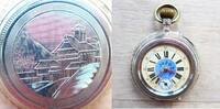 Deutschland, HERREN Taschenuhr, ganz besondere unisex TASCHENUHR, Silber-Zylinderhemmung-gute Funkt.-ca. 1900, -