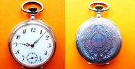 Deutschland, HERREN Taschenuhr, Für Baden-W. - Neckar: TASCHENUHR, Silber-0, 800-Zylinder-gute Funkt.-ca. 1915, -