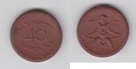 Deutschland - Hochbahn Hamburg Porzellan-Münze zu 40 Pfennig Deutschland - Hochbahn Hamburg, Porzellan-Münze zu 40 Pfennig -