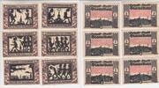 Deutschland/ Glauchau 6x1/2 Mark-Scheine Deutschland/ Glauchau, 6x1/2 Mark-Scheine -