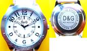 unbek. Herst.land, HERREN ARMBANDUHR, HERREN ARMBANDUHR, D&G, Quartz, neue Batt., gute Funktion, guter Zustand, -