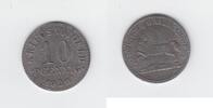 Deutschland 10 Pfg 10 Pfennig 1920 Kriegsnotgeld Herzogtum Braunschweig -