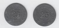 Deutschland Wertmarke zu 25 Pfennig Deutschland, Baumwollspinnerei Germania -