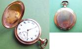 Deutschland, HERREN Taschenuhr vergold. Sprungdeckel HERREN TASCHENUHR, Junghans J-15-funktion. gut, ca-1915, -