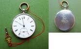 Schweiz, HERREN Taschenuhr schöne HERREN TASCHENUHR, Schlüsselaufzug, Ankerhemmung, gute Funktion-ca. 1880, -