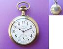 Schweiz, HERREN Taschenuhr Riesen HERREN TASCHENUHR OBRA, Ankerhemmung, gute Funktion-ca. 1915, -