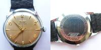 Schweiz, Herren ARMBANDUHR, Swiss mechan. (Handaufzug) TISSOT HERREN ARMBANDUHR, Uhrwerk-27B-21-ca-1955, -