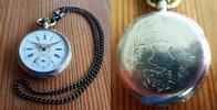Schweiz, HERREN Taschenuhr antike HERREN TASCHENUHR, Silber-0,800, Zylinderhemmung-gute Funktion-ca.1905, -