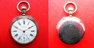 Schweiz, HERREN Taschenuhr, besond. HERREN TASCHENUHR-LONGINES-Silber-Aussehen & Funktion sehr gut-ca. 1889, -