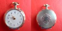 Schweiz, Damen Taschenuhr, schöne DAMEN TASCHENUHR, Silber-0,800, Zylinderhemmung, gute Funktion, ca. 1915, -