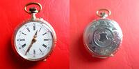 Schweiz, Damen Taschenuhr, schöne DAMEN TASCHENUHR, Silber-0,800, Zylinderhemmung, gute Funktion, ca. 1910, -