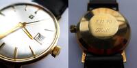 Schweiz, Herren ARMBANDUHR, goldene Automatik TISSOT HERREN ARMBANDUHR, gute Funktion, swiss, -