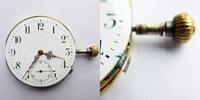 Schweiz, HERREN TaschenUHR - Werk, gutes SEPARATES UHRWERK aus e. Savonnette Taschenuhr, wohl 19,0 ''', ca. 1915, -