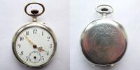 Schweiz, HERREN Taschenuhr, Schweizer HERREN TASCHENUHR , 0,800-Silber, Zyl.-Hemmung-gute Funktion-ca. 1915, -