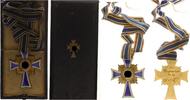 3. Reich Orden Mutterkreuz in Gold mit Band im Etui, Hersteller Redo -