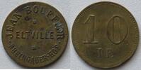 Eltville, Hessen-Nassau 10 Pfennig Jean Bouffier, Rheingauer Hof, Notgeld, selten -
