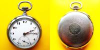 Schweiz, DAMEN TASCHENUHR, interess. DAMEN TASCHENUHR, verchromt, Ankerhemmung, gute Funktion, ca. 1935, -