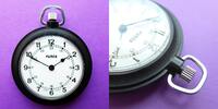 Deutschland, UNISEX TASCHENUHR, ca. 1980, interessante ruhla TASCHENUHR, gute Funktion, Erinnerungsstück an die DDR Zeit, altersentsprechende Geb...