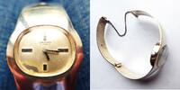 Deutschland, DAMEN ARMBANDUHR, Vintage silberne (0,835) DAMEN ARMBANDUHR, Junghans 672, gute Funktion, 1968-77, -