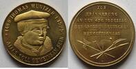 DDR, Reformation Tombakmedaille 450. Todestag von Thomas Müntzer -
