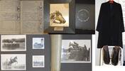 3. Reich Nachlass eines Reiters 1933-45 gebraucht 3. Reich Ahnenpass, 2 Fotoalben Dienstzeit, 1.Preis Jagdspringen, Pfannenschmid -