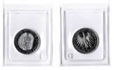 xxx Bundesrepublik Deutschland 5 Mark 5 Mark 1966D Leibniz Gedenkmünze in Plastikhülle, Polierte Platte (PP) -