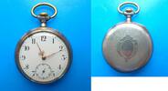 Schweiz, Herren Taschenuhr, HERREN TASCHENUHR, Silber-0,800, Zylinder, kleiner Fehler,gute Funktion-ca.1915, -