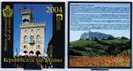 San Marino KMS 1 Cent bis 5 Euro Silber -