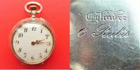 Schweiz, Damen Taschenuhr, DAMEN TASCHENUHR, Silber - 0,800, Zylinderhemmung, gute Funktion, ca. 1915, -