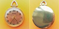 Deutschland, HERREN TASCHENUHR, HERREN TASCHENUHR, ZENTRA, kl. Frackuhr, Ankerhemmung, gute Funktion, ca. 1980, -