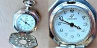 China, Damen TASCHENUHR, niedliche Savonnette DAMEN TASCHENUHR, LJ Classicque, Quartz, gute Funktion, -