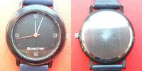 unbek. Herst.land, HERREN - ARMBANDUHR, HERREN ARMBANDUHR, BÜSCHER, Quartz, neue Batterie, gute Funktion, -