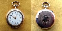 Deutschland / Schweiz, DAMEN TASCHENUHR, goldene (0,585) DAMEN - TASCHENUHR, Dürrstein & Co, ca. 1910, -