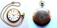 U.S.A., HERREN TASCHENUHR, HERREN TASCHENUHR FAVORITE, ehemals Sprungdeckel, Ankerhemmung, gute Funktion, -