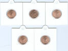 Bundesrepublik Deutschland 2 Cent 2024 ADFGJ stempelglanz 17,00 EUR  Excl. 5,00 EUR Verzending