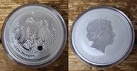8 Dollar 2012 Australien Jahr des Drachen Lunar-Serie II  5 Unzen Silber 