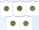 Bundesrepublik Deutschland  10 Cent 2007 ADFGJ PP