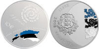 Estland 10 Euro 100 Jahre Republik Estland -