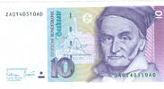 Bundesrepublik Deutschland 10 Deutsche Mark Ersatzote ZA Ro.303c -