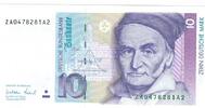 Bundesrepublik Deutschland 10 Deutsche Mark Ersatznote ZA Ro.312b -