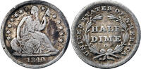 États-Unis Seated Liberty Half Dime 1840 États-Unis Seated Liberty Half ... 160,00 EUR  Excl. 5,00 EUR Verzending