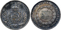 Brésil 200 Reis Brésil Pedro II 200 Reis 1863 Rio de Janeiro -