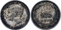 Portugal 200 Reis 1909 Portugal Manuel II 200 Reis 1909 Lisbonne TB 8,00 EUR  Excl. 5,00 EUR Verzending