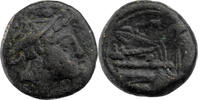 Anonyme Sextans 211-208 BC Atelier sicilien République romaine -