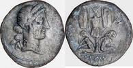  République romaine Jules César Denier 45 BC Espagne République romaine  45 BC ss