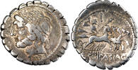 République romaine L. Cornelius Scipio Asiagenus Denier 106 BC Rome République romaine -